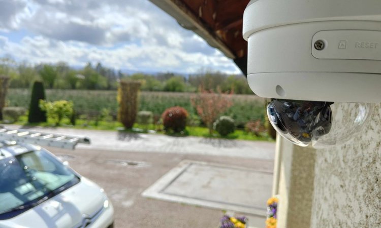 Caméra dôme IP batiments agricoles