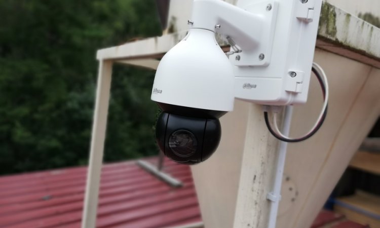 Pose de caméras pour surveiller un chantier à Roanne et sa région. JSA Connect
